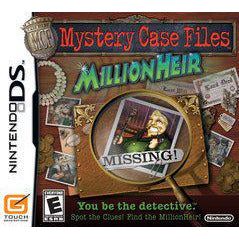 Mystery Case Files MillionHeir - Nintendo DS (Game Only) (Online Order Only)