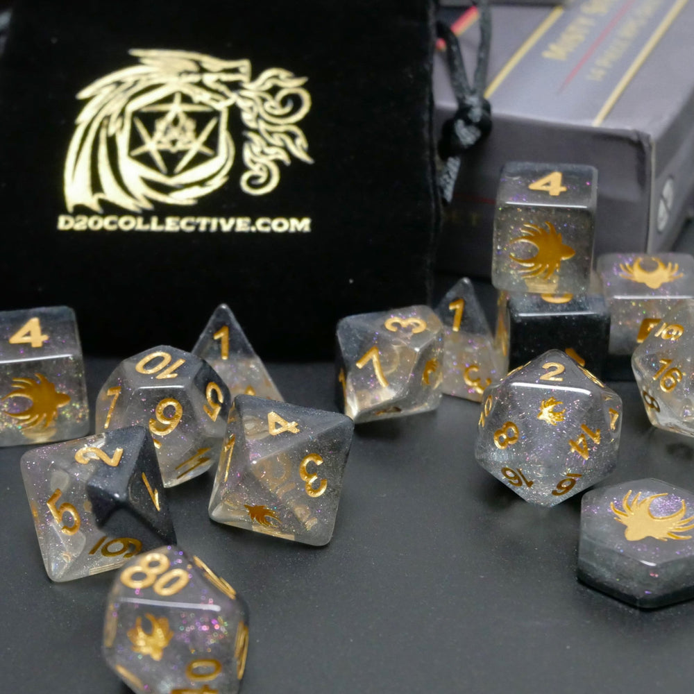 Mystery Stash - 2x 14pcs Dice Set Bundle + 1 RPG Accessory (ONLINE ORDER ONLY)