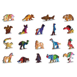 Mystic Lion 250 Piece Wood Jigsaw Puzzle Wooden City (ONLINE ORDER ONLY)