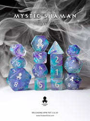 Kraken Dice Mystic 14pc Polyhedral Dice Set (ONLINE ORDER ONLY)
