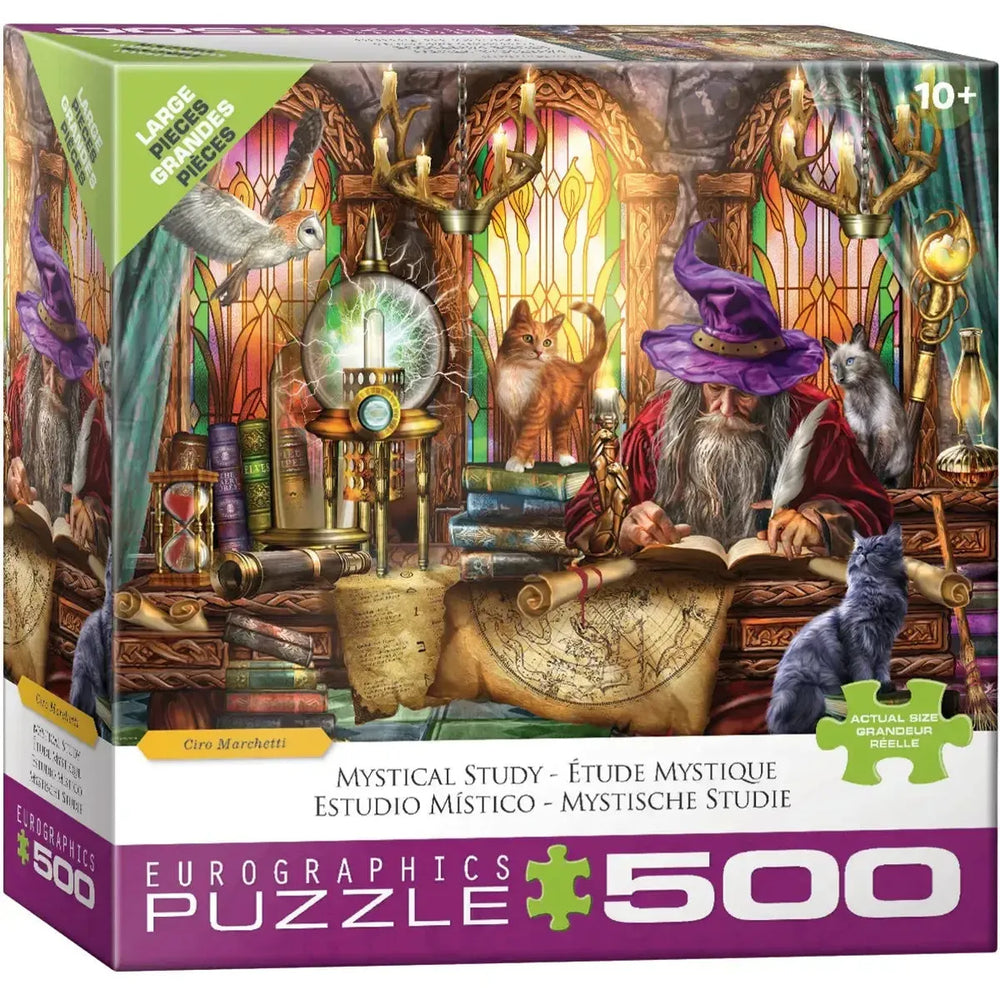Mystical Study 500 Piece Jigsaw Puzzle Eurographics (ONLINE ORDER ONLY)