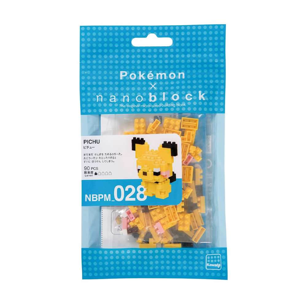 Nanoblock: Pokémon Series - Pichu (ONLINE ORDER ONLY)