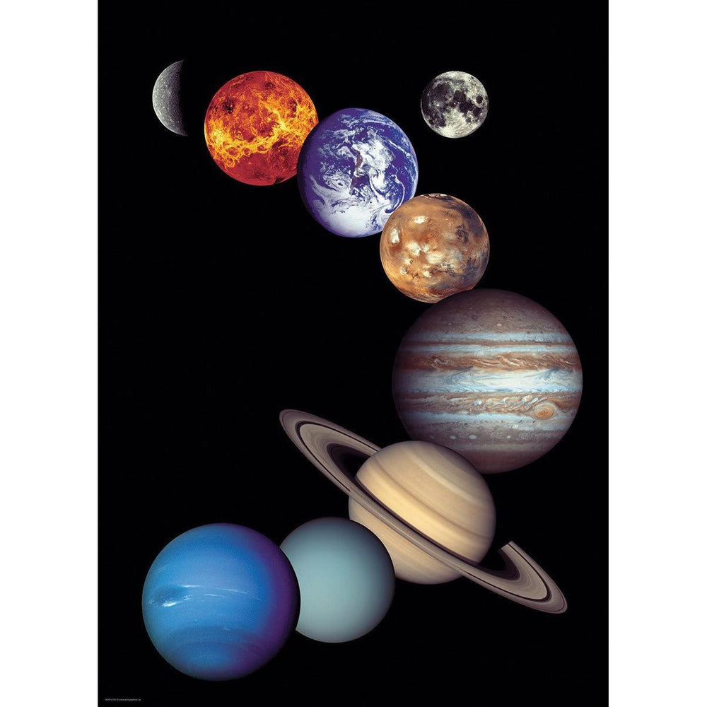 NASA - Solar System 1000 Piece Jigsaw Puzzle Eurographics (ONLINE ORDER ONLY)