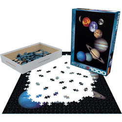 NASA - Solar System 1000 Piece Jigsaw Puzzle Eurographics (ONLINE ORDER ONLY)