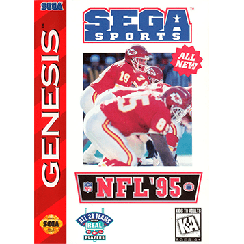 NFL '95 - Sega Genesis (Online Order Only)