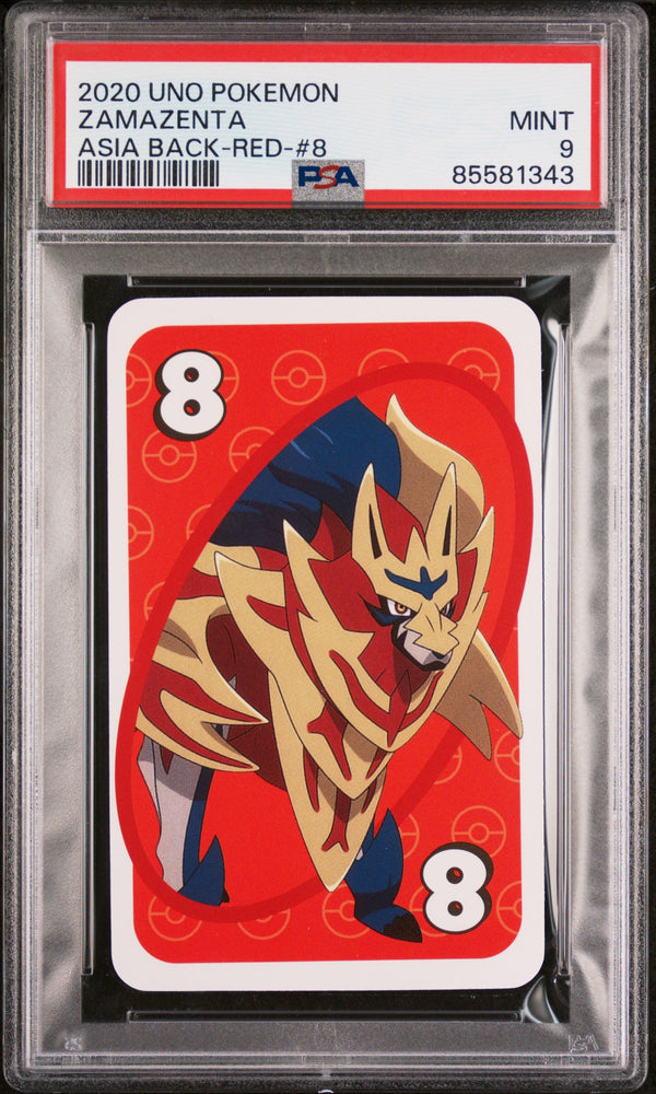 2020 UNO POKEMON ZAMAZENTA  -  PSA  9 (Online Order Only)