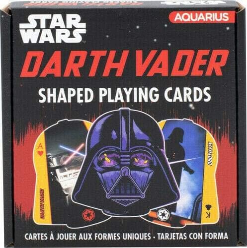 Aquarius Playing Cards: Star Wars - Darth Vader Shaped Playing Cards