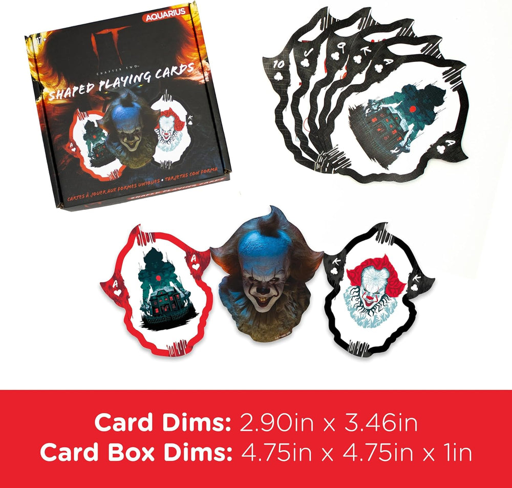 Aquarius Playing Cards: IT Chapter 2 - IT Shaped Playing Cards (ONLINE ORDER ONLY)
