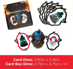 Aquarius Playing Cards: IT Chapter 2 - IT Shaped Playing Cards (ONLINE ORDER ONLY)