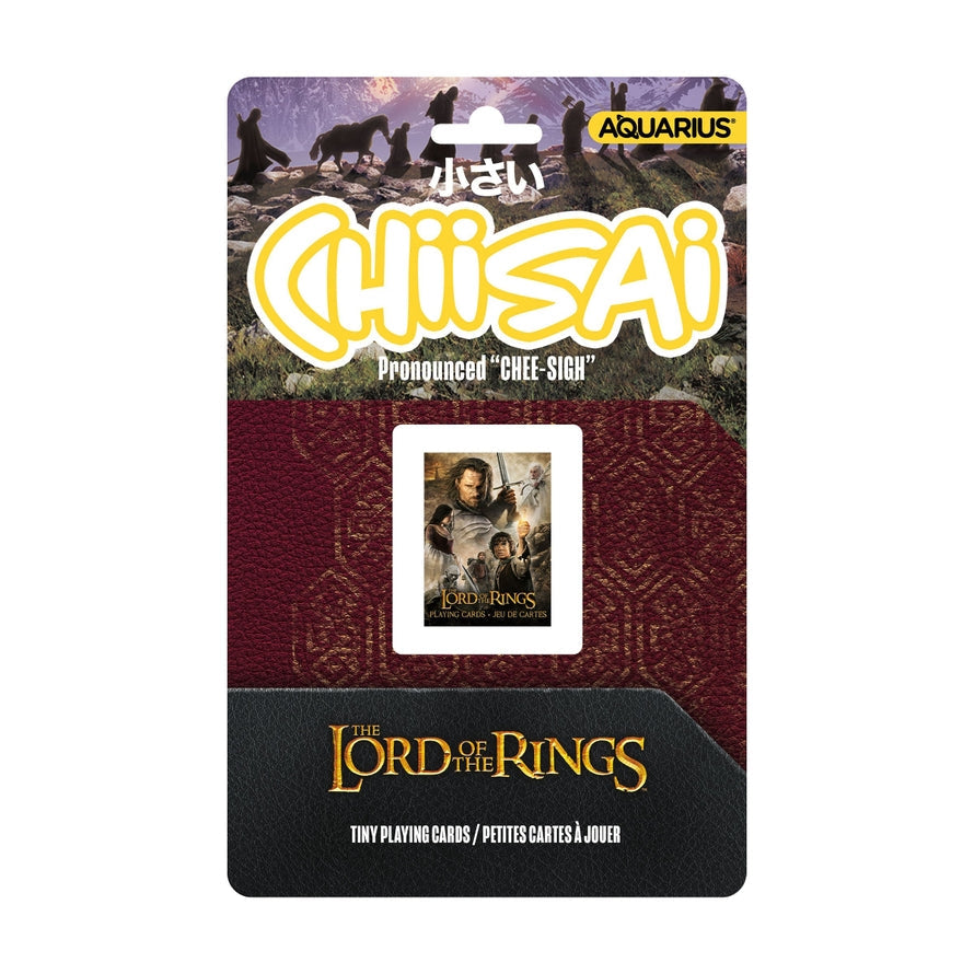 Aquarius Playing Cards: Mini Playing Cards - Chiisai - Lord of the Rings (ONLINE ORDER ONLY)