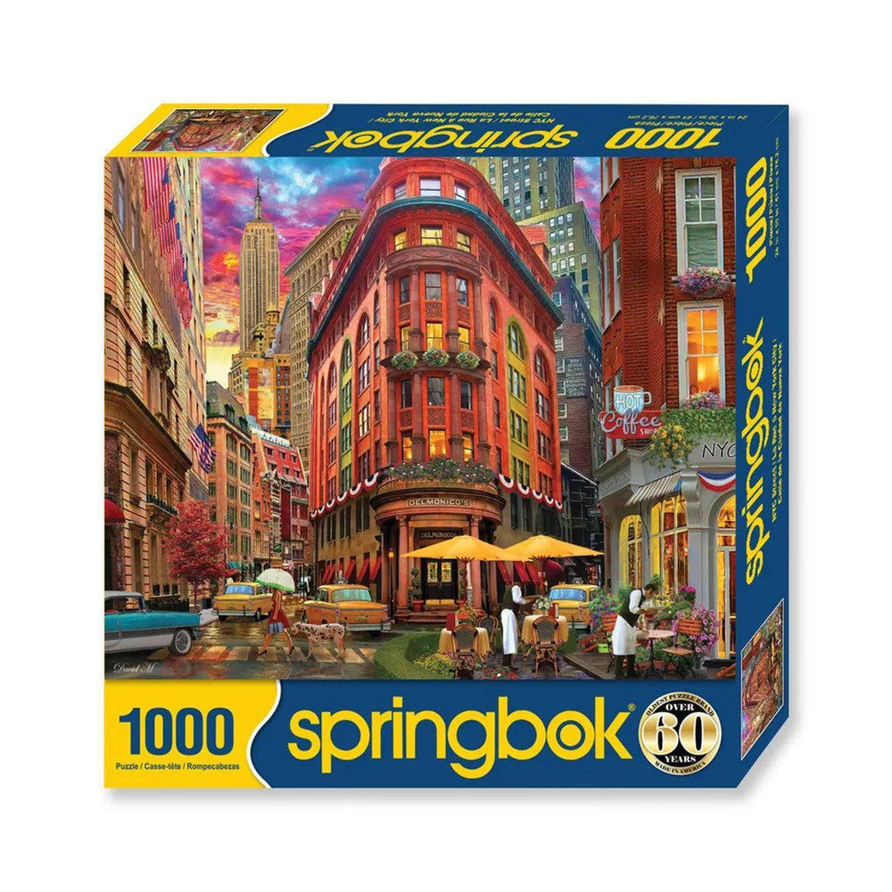 NYC Street 1000 Piece Jigsaw Puzzle Springbok (ONLINE ORDER ONLY)