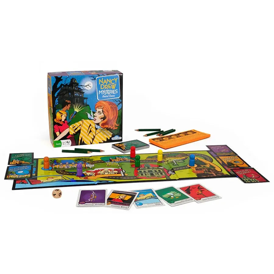 Nancy Drew Mysteries - A Sleuthing Skills Board Game - Outset (ONLINE ORDER ONLY)