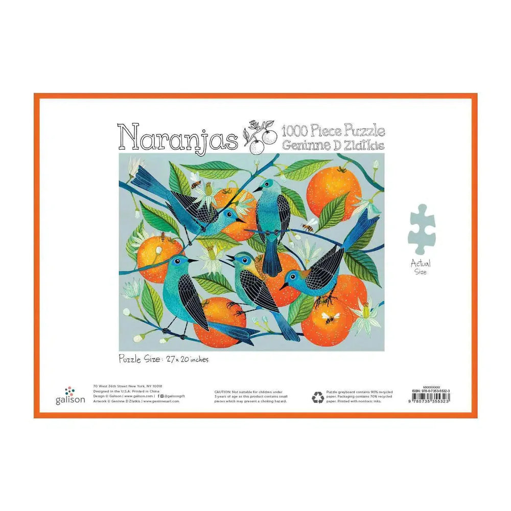 Naranjas 1000 Piece Jigsaw Puzzle Galison (ONLINE ORDER ONLY)