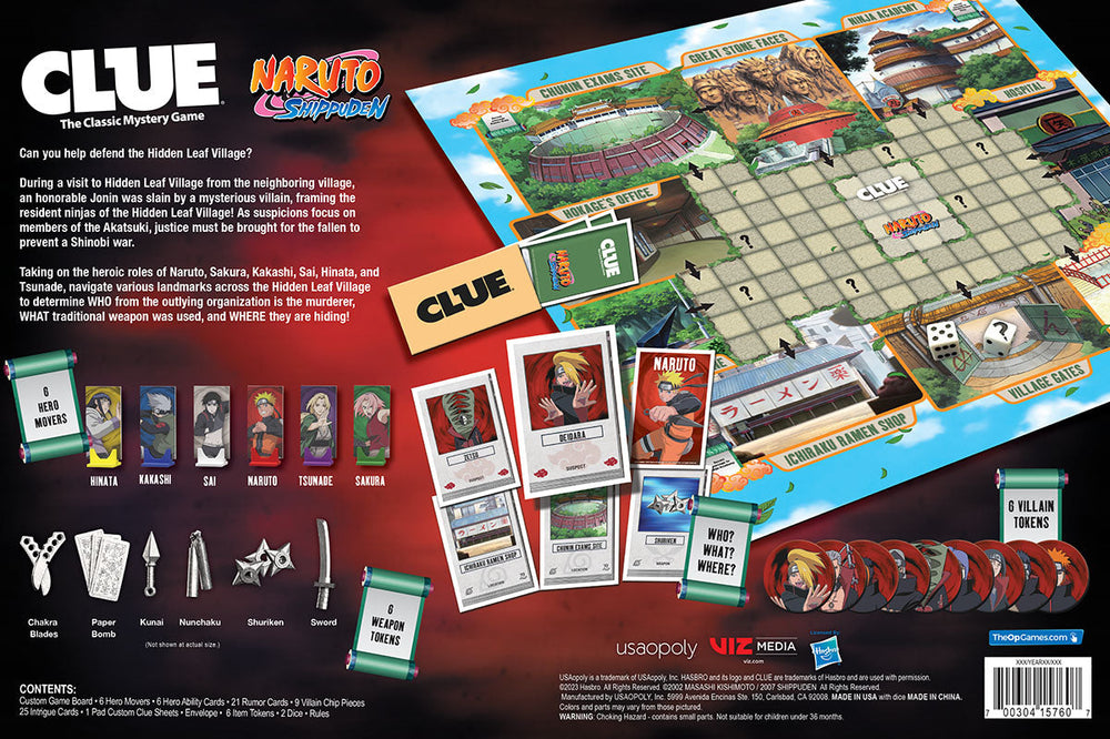 Clue: Naruto Shippuden (ONLINE ORDER ONLY)