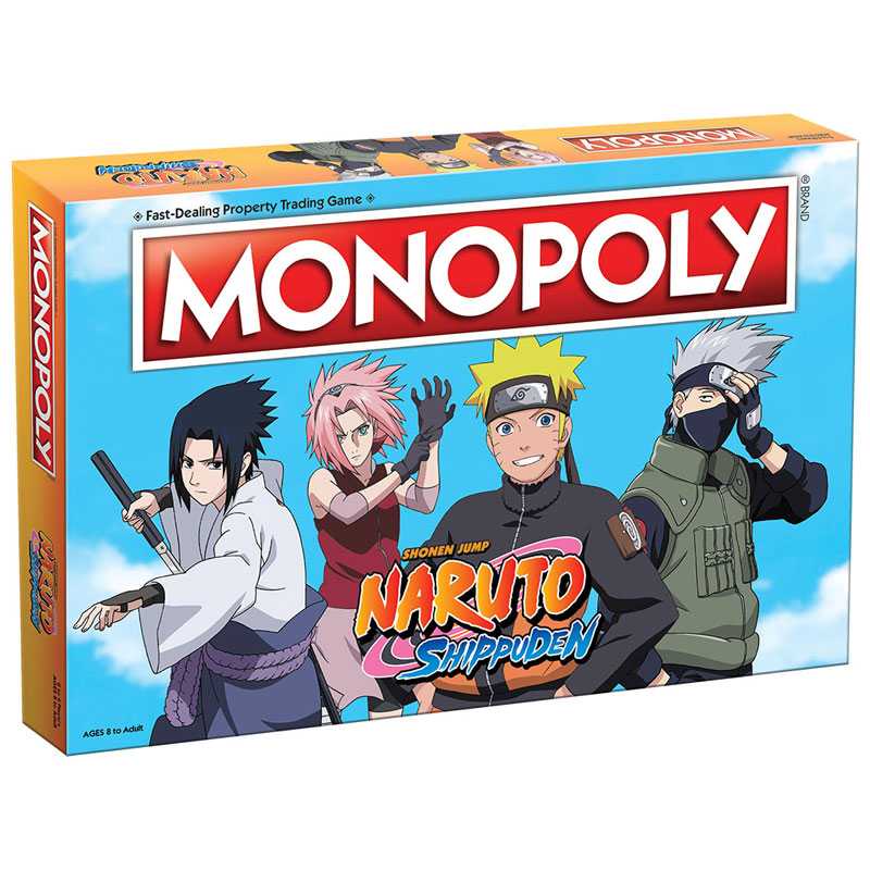 MONOPOLY®: Naruto Shippuden (ONLINE ORDER ONLY)
