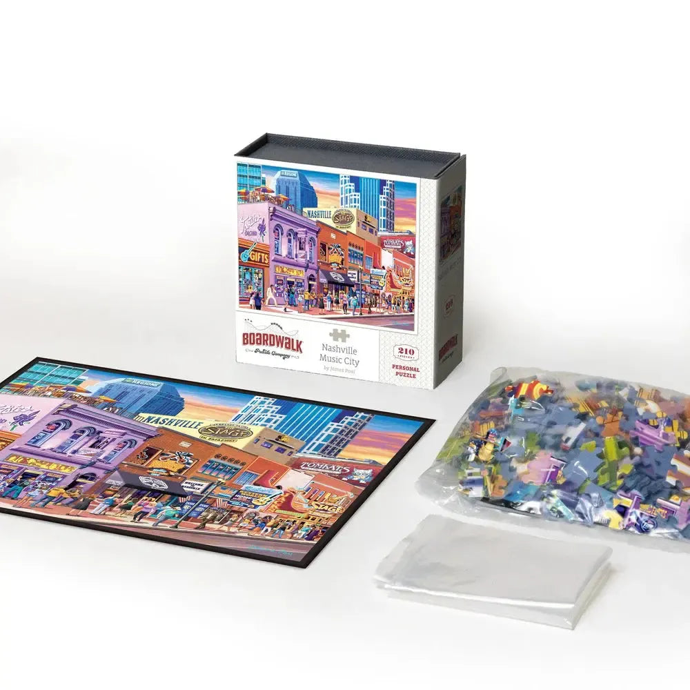 Nashville Music City 210 Piece Jigsaw Puzzle Boardwalk (ONLINE ORDER ONLY)