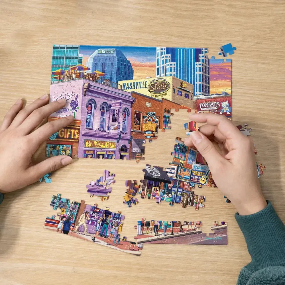 Nashville Music City 210 Piece Jigsaw Puzzle Boardwalk (ONLINE ORDER ONLY)