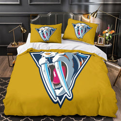 Nashville Predators Bedding Set Quilt Duvet Cover Without Filler (Online Order Only)