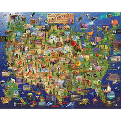 National Parks of America 1000 Piece Jigsaw Puzzle White Mountain (ONLINE ORDER ONLY)