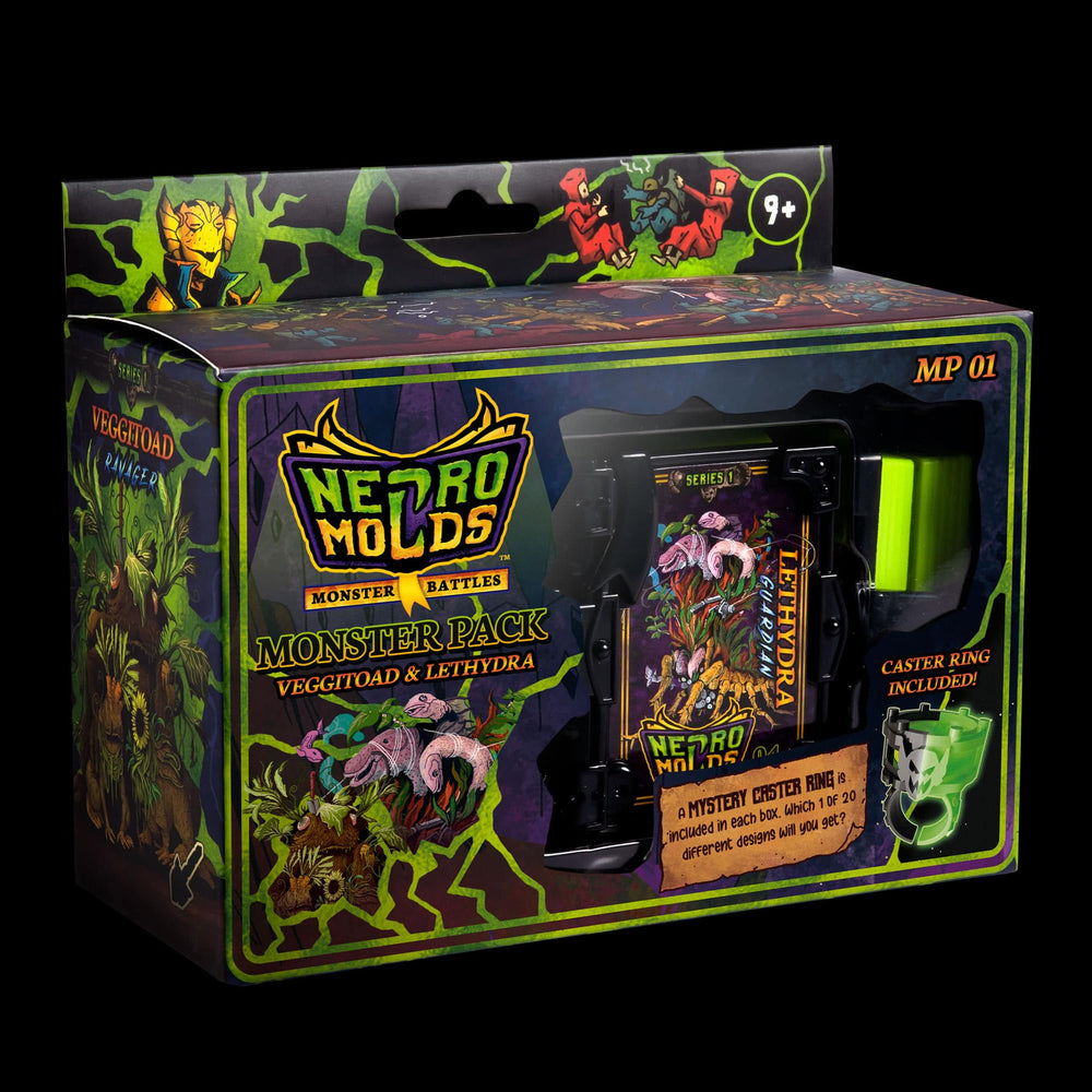 Necromolds: Monster Pack 1 - Veggitoad & Lethydra (ONLINE ORDER ONLY)
