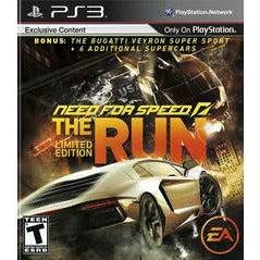 Need For Speed: The Run [Limited Edition] - PlayStation 3 (Online Order Only)