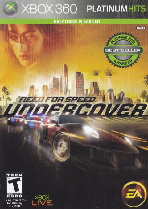 Need For Speed: Undercover (Platinum Hits) (Xbox 360) (ONLINE ORDER ONLY)