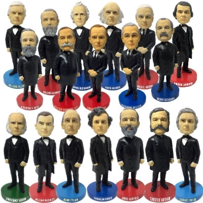 Presidential Bobbleheads - The Neglected Presidents (ONLINE ORDER ONLY)