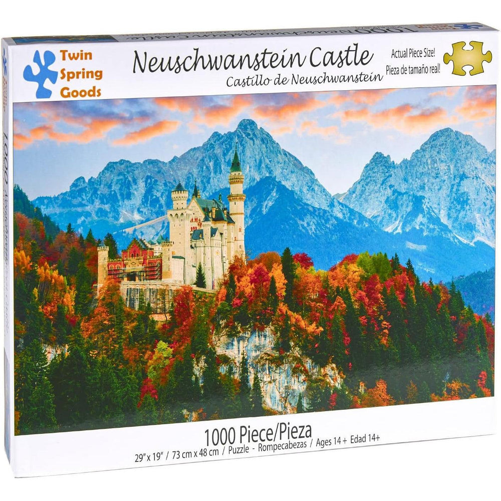Neuschwanstein Castle 1000 Piece Jigsaw Puzzle Twin Spring (ONLINE ORDER ONLY)