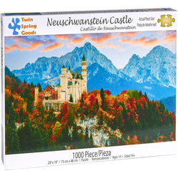 Neuschwanstein Castle 1000 Piece Jigsaw Puzzle Twin Spring (ONLINE ORDER ONLY)