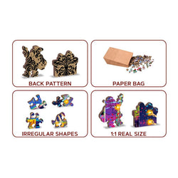 New Year’s Eve 505 Piece Wood Jigsaw Puzzle Wooden City (ONLINE ORDER ONLY)