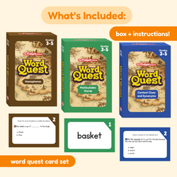 Sight Words + Expansion 3-5 Card Packs