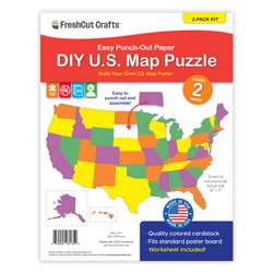 DIY U.S. Map Puzzle (ONLINE ORDER ONLY)