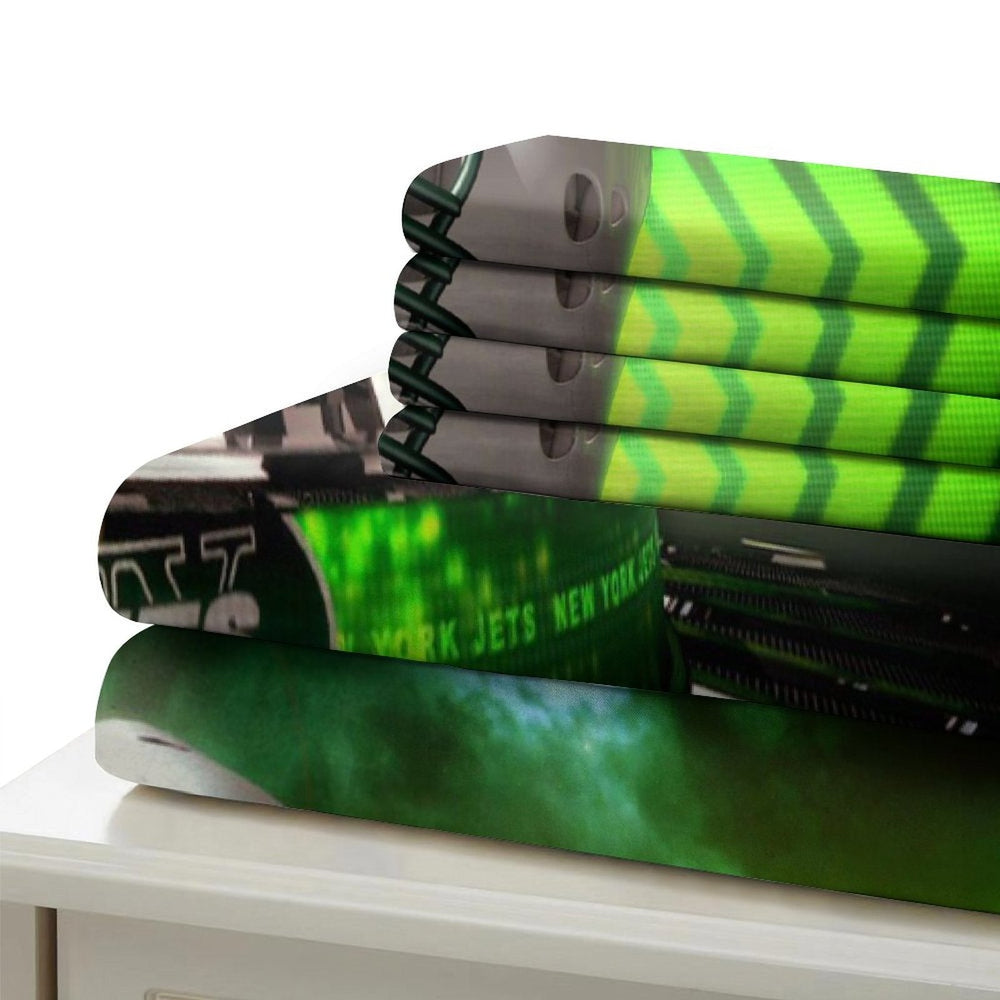 New York Jets Bedding Set Duvet Cover Without Filler (Online Order Only)