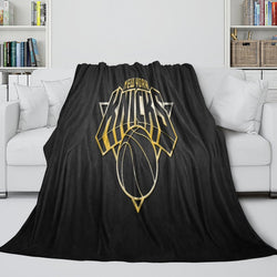 New York Knicks Blanket Flannel Fleece Throw Room Decoration (Online Order Only)