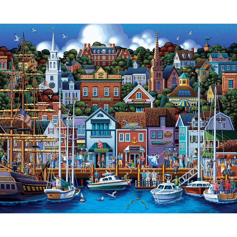 Newport Rhode Island 500 Piece Jigsaw Puzzle Dowdle (ONLINE ORDER ONLY)