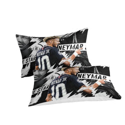 Neymar Pattern Bedding Set Quilt Cover Without Filler (Online Order Only)