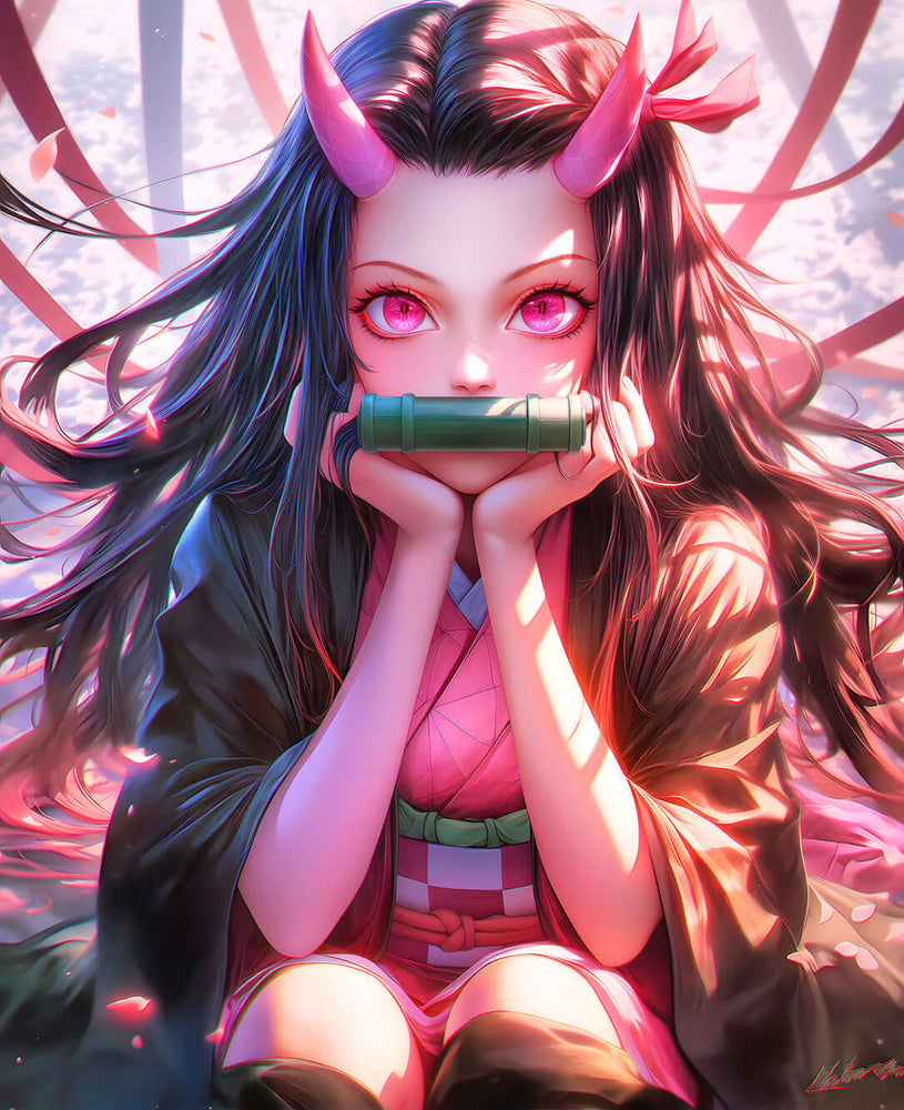 Nezuko Kamado: The Demon Slayer's Inner Turmoil and strength and determination (ONLINE ORDER ONLY)