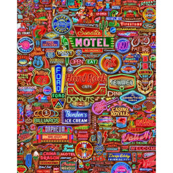 Nifty Neon 1500 Piece Jigsaw Puzzle Springbok (ONLINE ORDER ONLY)