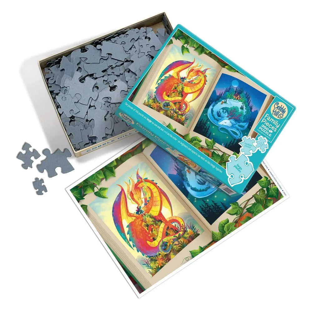 Night & Day 350 Piece Family Jigsaw Puzzle Cobble Hill (ONLINE ORDER ONLY)