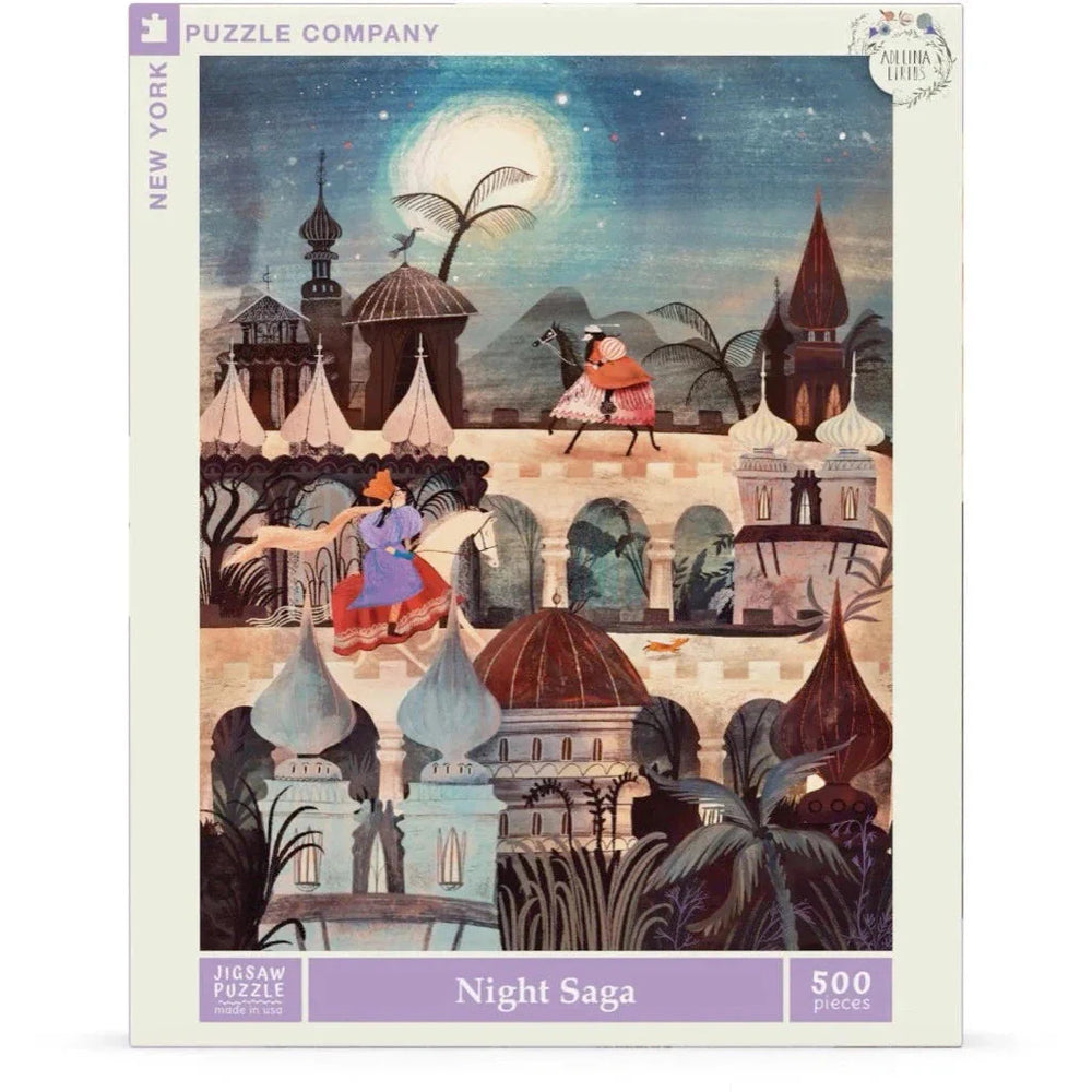 Night Saga 500 Piece Jigsaw Puzzle NYPC (ONLINE ORDER ONLY)