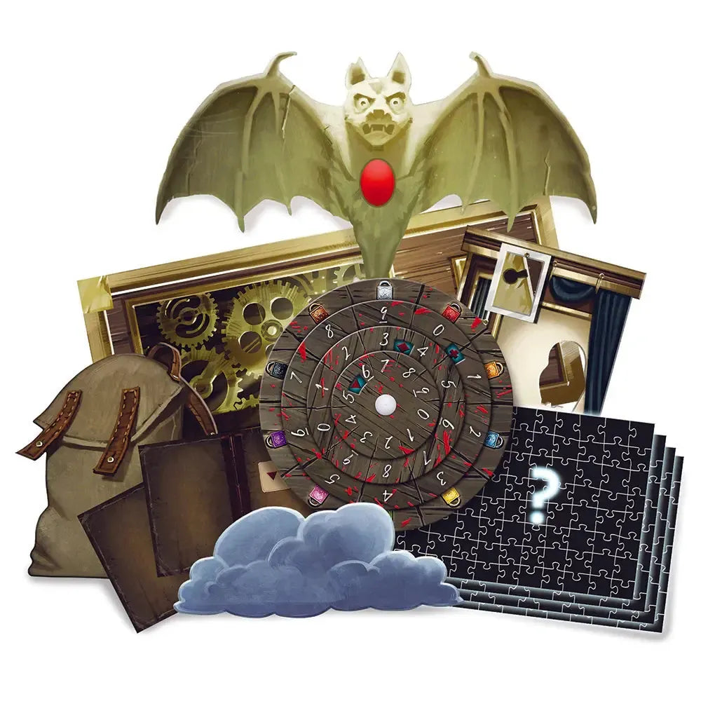 Nightfall Manor with Jigsaw Puzzles - Exit the Escape Room Game - Kosmos (ONLINE ORDER ONLY)