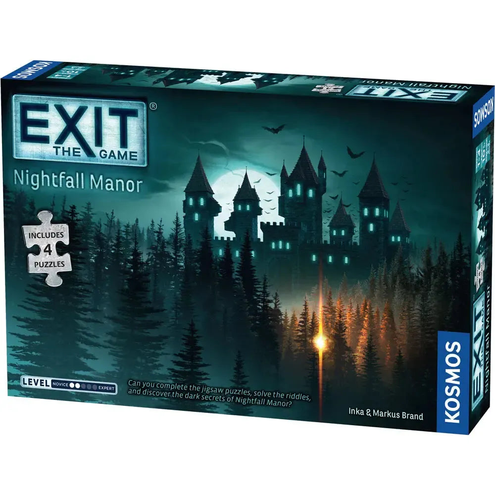 Nightfall Manor with Jigsaw Puzzles - Exit the Escape Room Game - Kosmos (ONLINE ORDER ONLY)
