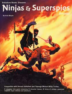 Ninjas and Superspies RPG (ONLINE ORDER ONLY)