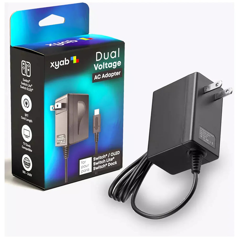 AC Power Adapter Charger Compatible With Nintendo Switch | Nintendo Switch OLED (Online Order Only)
