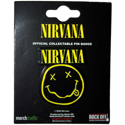 Nirvana Band Logo Pin Badge (ONLINE ORDER ONLY)