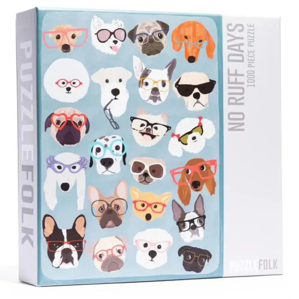 No Ruff Days 1000 Piece Jigsaw Puzzle PuzzleFolk (ONLINE ORDER ONLY)