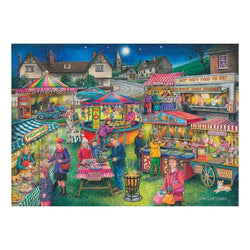 No.12 - Village Fayre 500 Big Piece Find the Difference Jigsaw Puzzle HOP (ONLINE ORDER ONLY)