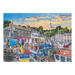 No.26 - Catch of the Day 500 Big Piece Find the Difference Jigsaw Puzzle HOP (ONLINE ORDER ONLY)