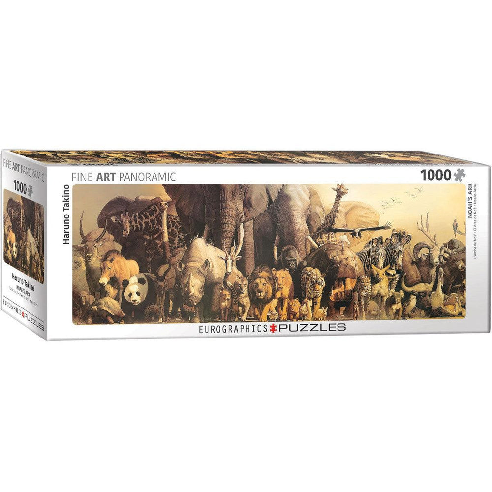 Noah's Ark 1000 Piece Panoramic Jigsaw Puzzle Eurographics (ONLINE ORDER ONLY)