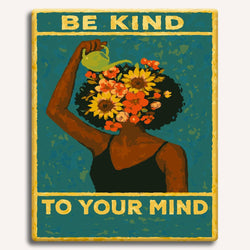 Be Kind To Your Mind - Paint By Numbers Kit (ONLINE ORDER ONLY)